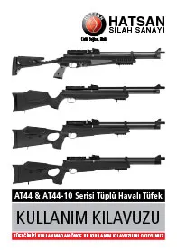 Hatsan AT44 Serisi PCP Tüfek Kullanım Kılavuzu