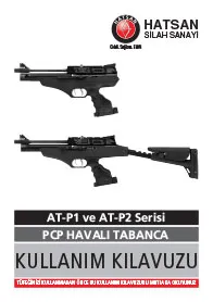 Hatsan AT-P1 ve AT-P2 PCP Tabanca Kullanım Kılavuzu