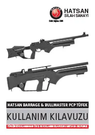 Hatsan Barrage & Bullmaster PCP Tüfek Kullanım Kılavuzu