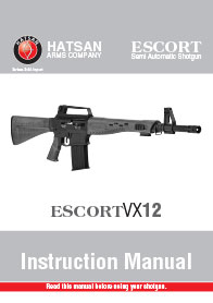 escort VX12 manual en